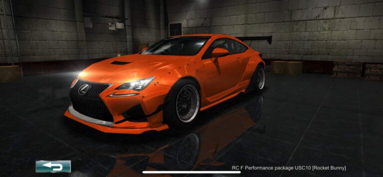 ドリスピ 全車種図鑑：RC F Performance package USC10 [Rocket Bunny