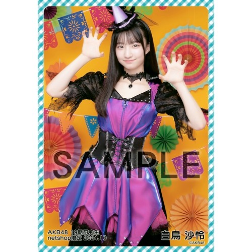 予約商品】AKB48 19期研究生 2024年10月度 net shop限定個別生写真5枚