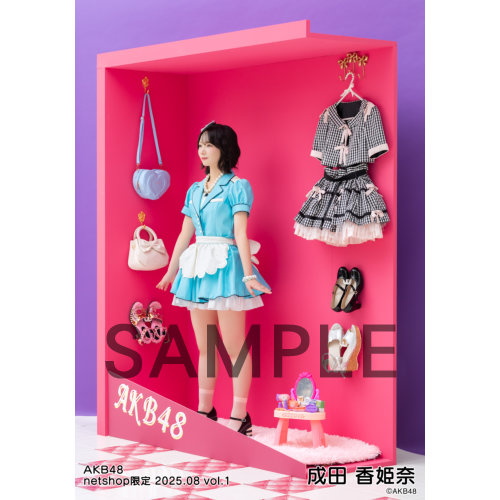 予約商品】AKB48 2025年8月度 net shop限定個別生写真5枚セットvol.1