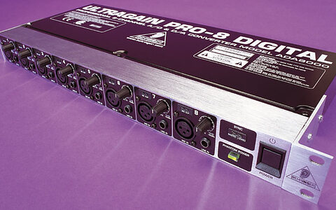 Behringer ADA8000 AD/DA 8ch マイクプリ ADAT拡張 Behringer