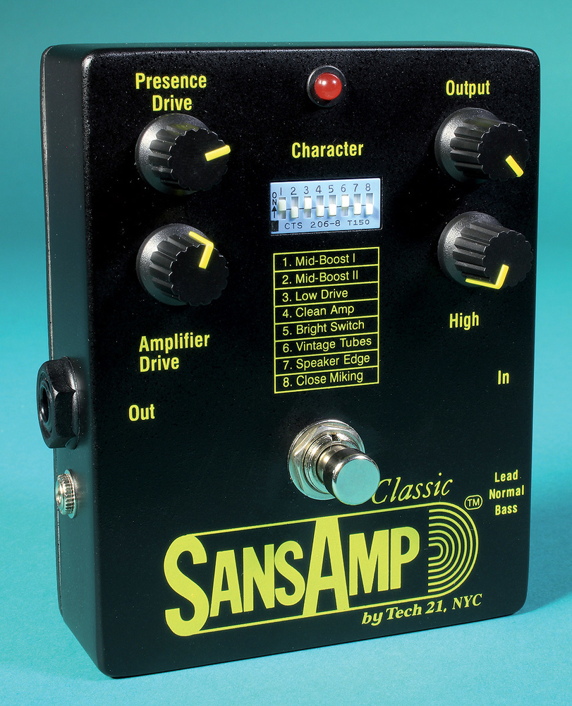 ギター TECH21 SansAmp Classic 10th Anniversary TECH21 SANSAMP