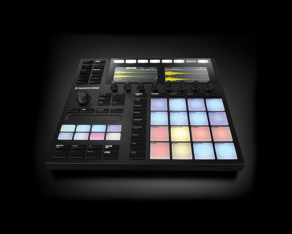 Native Instruments MASCHINE MIKRO mk2 ブラック DTM MIDIコントローラー