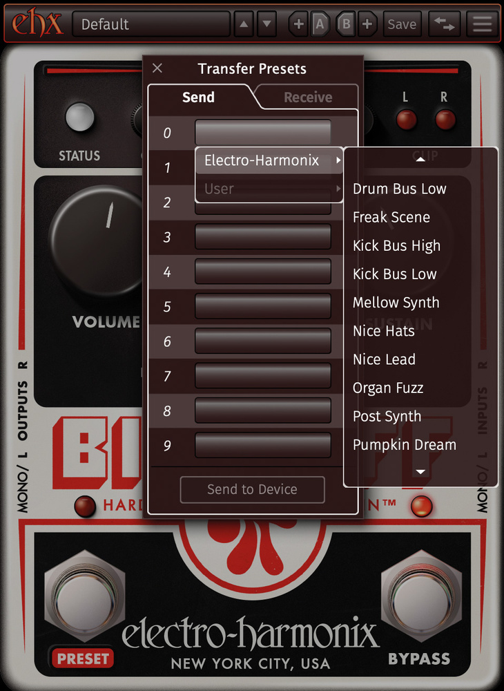 Electro-Harmonix Big Muff Pi Hardware Plugin