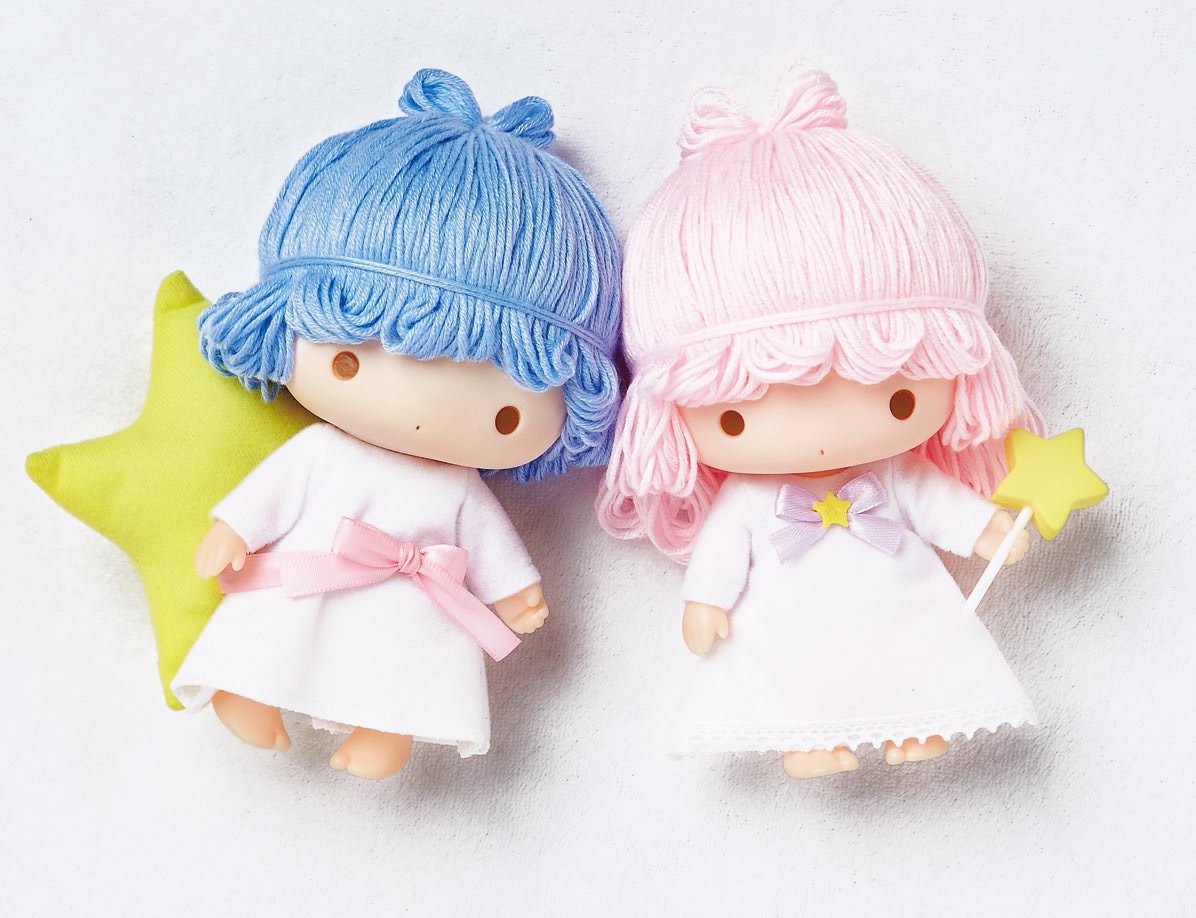 懐かしテイストのキキ＆ララ！サンリオ「リトルツインスターズ ソフビ