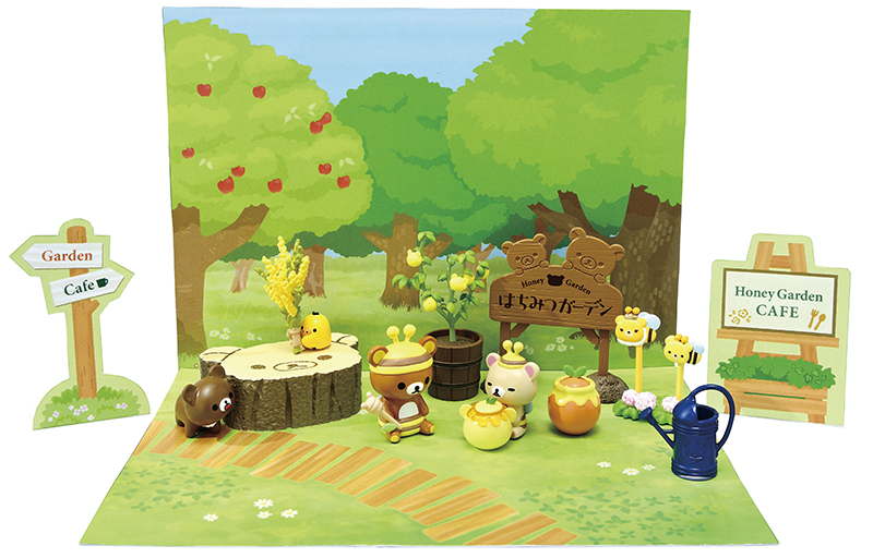 RE-MENT リーメント リラックマ はちみつガーデン フルコンプ 8種類