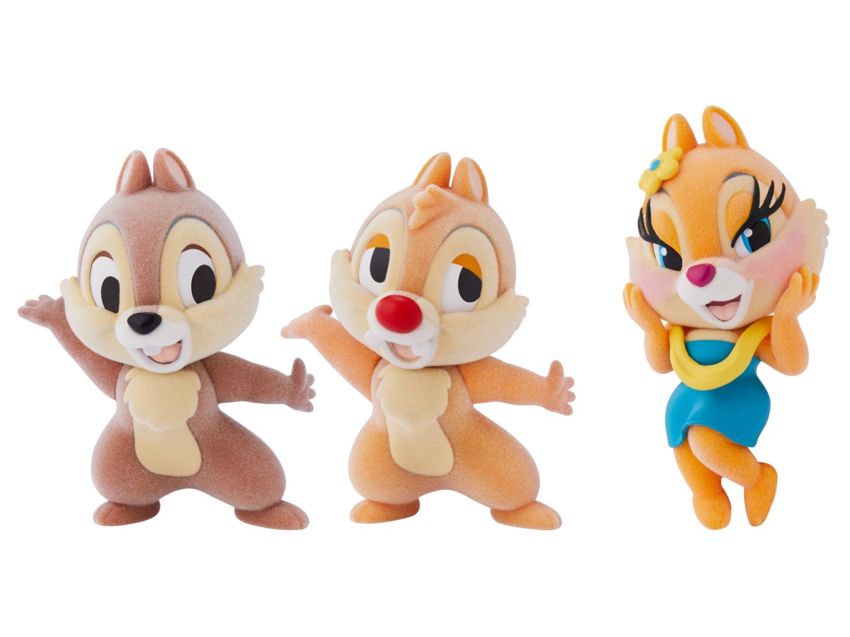 チップとデール&クラリス！バンプレスト「ディズニーキャラクターズ