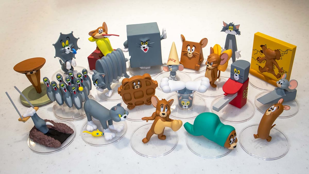 トムとジェリー一番くじFANNY ART4 A賞20体コンプリート トムと