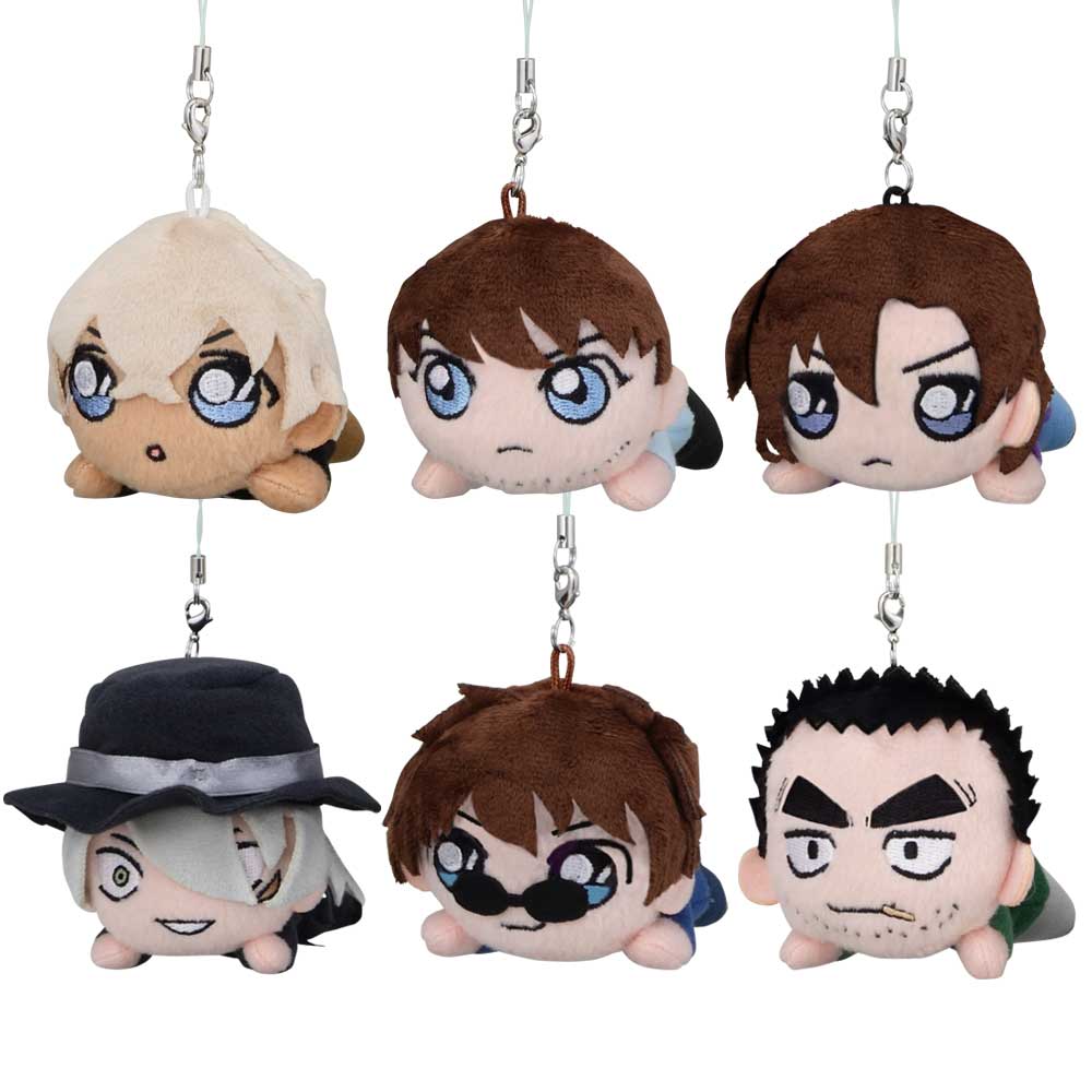 寝そべりポーズの安室透や松田陣平たちのぬいぐるみ！セガ『名探偵