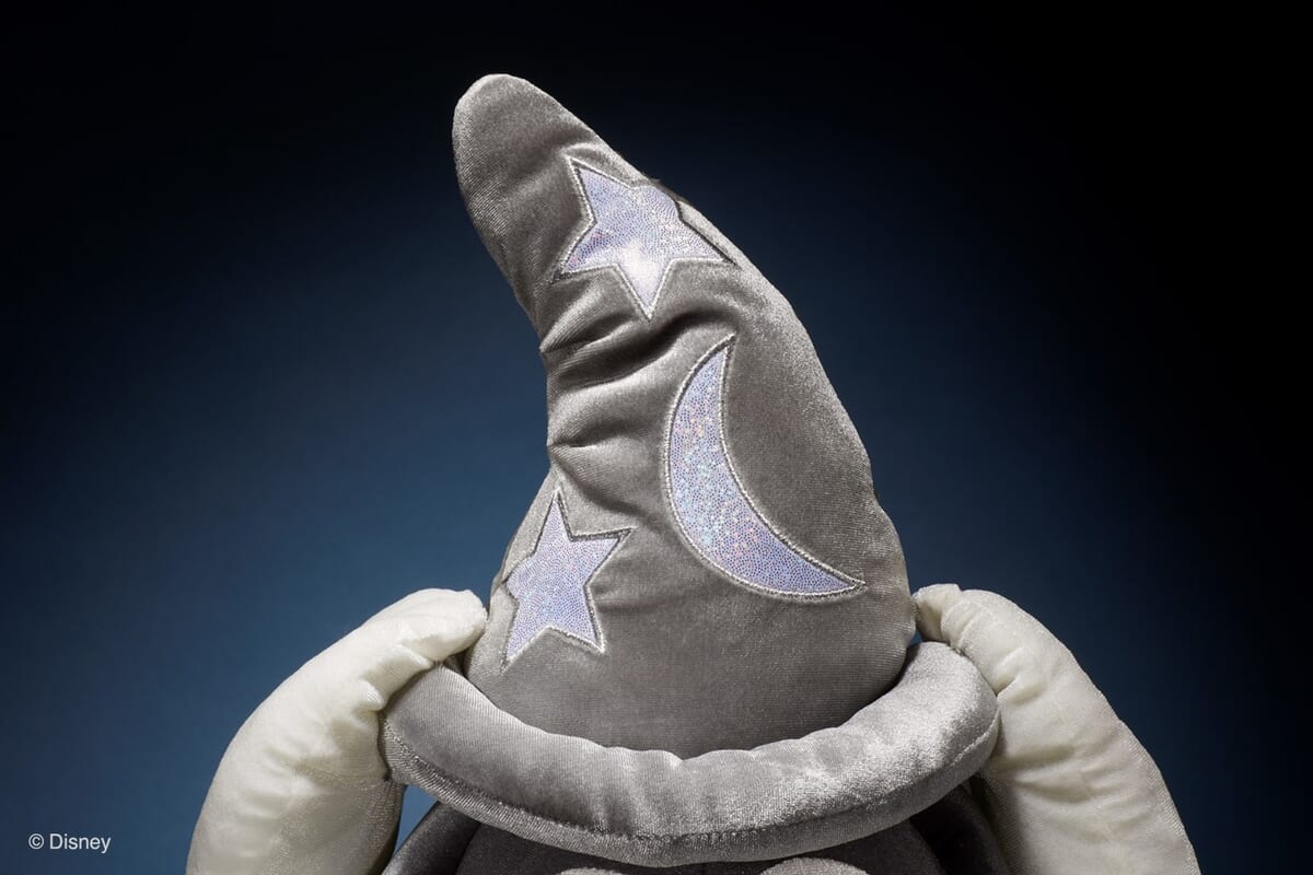 ディズニー100周年プラチナぬいぐるみ魔法使いの弟子ミッキーファンタジア