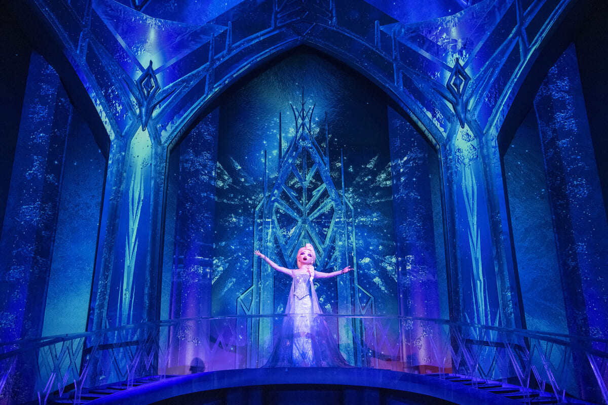 レアディズニーシー ファンタジースプリングス アートフレーム アナと