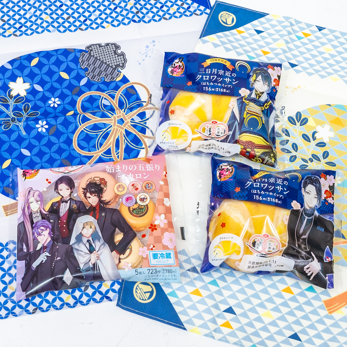 刀剣男士たちの限定スイーツやグッズ！ファミリーマート『刀剣乱舞