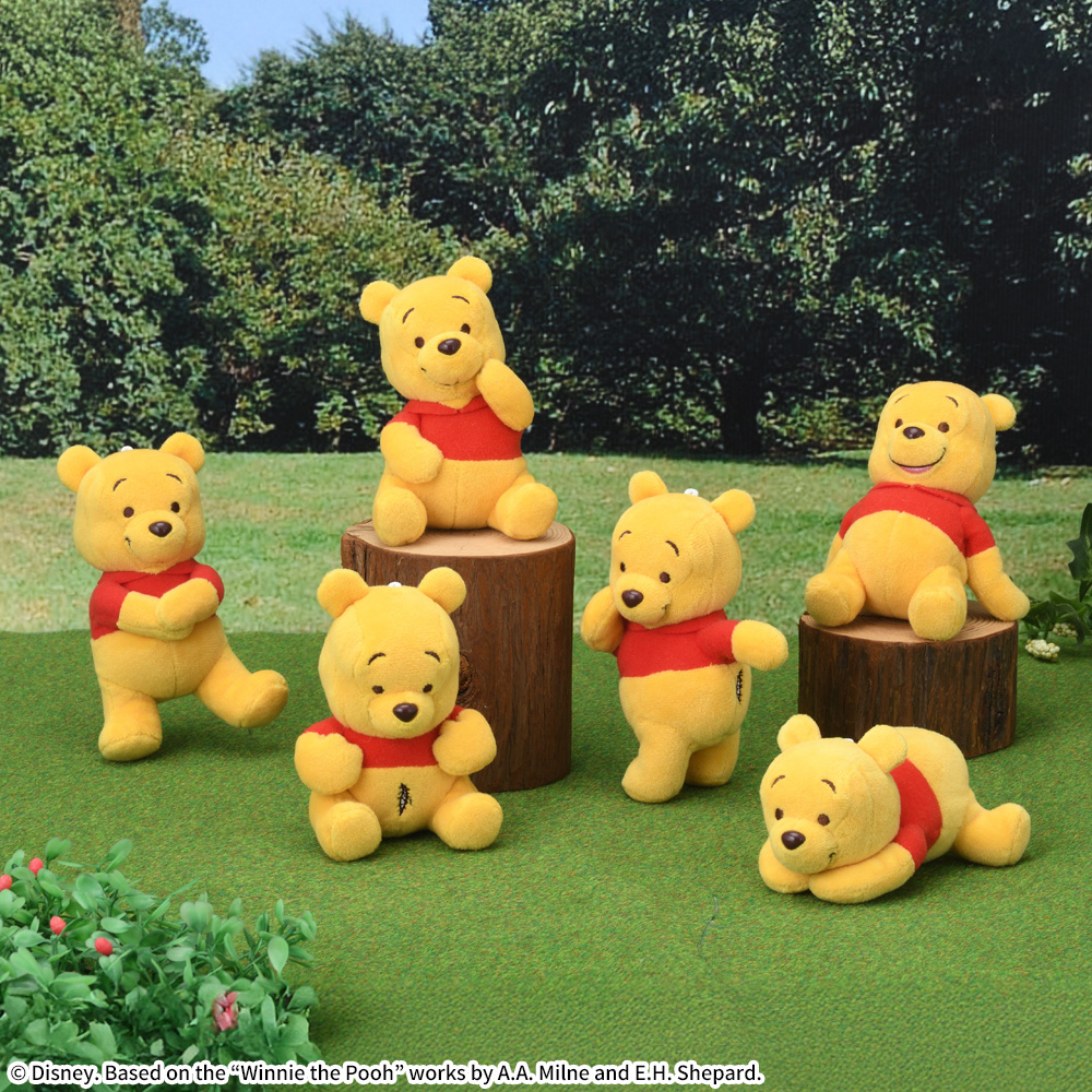 6種類の姿が楽しめる！セガプライズ ディズニー『くまのプーさん