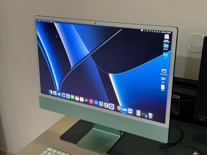 Apple iMac 24インチ M1 (2021) ブルー iMac M1 2021年 ブルー 24