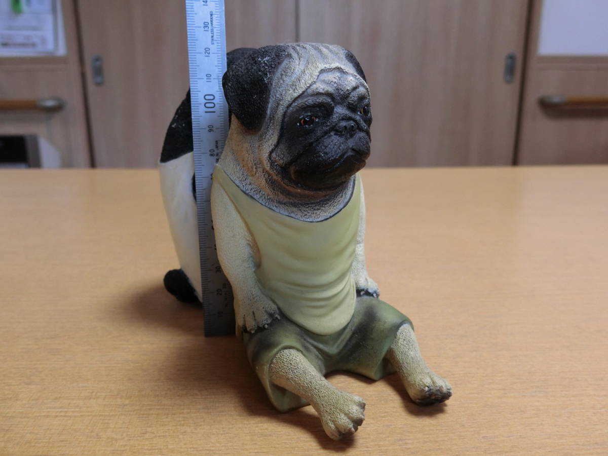 朝隈俊男コレクション 黒パグ 犬の留守番2 Yujin ユージン フィギュア