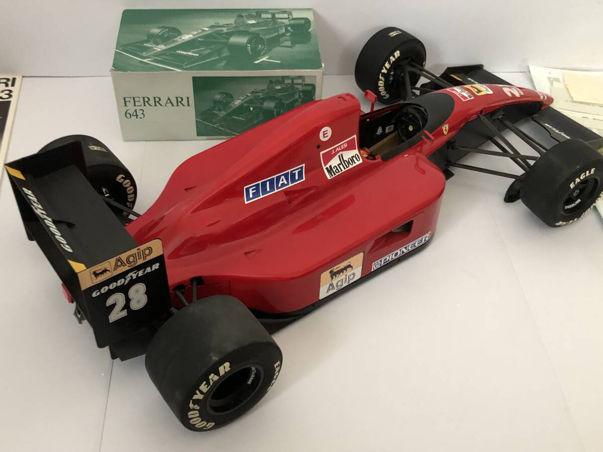 F1カー ロッソ 1/8 フェラーリ 643 廃盤レア！ロッソ 1/8 フェラーリ