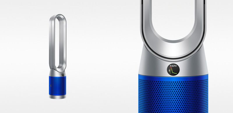 Dyson Pure Cool™ 空気清浄機能付タワーファン アイアン／サテンブルー