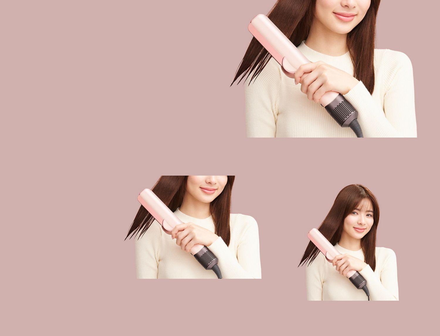 Dyson Airstrait™ストレイトナー ダークブルー／コッパー (HT01 DBBC