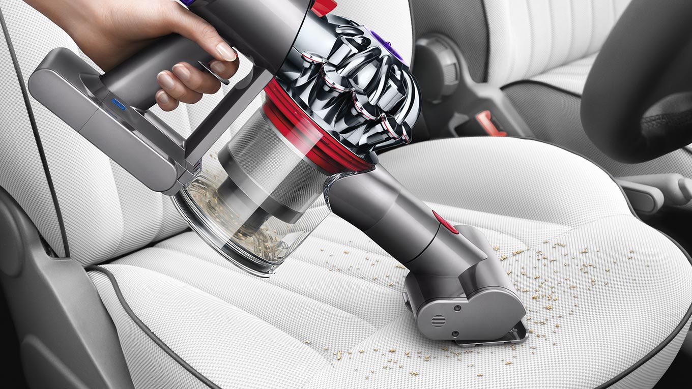 取説付きでDyson 純正V8slim コードレスクリーナー動作美品 Dyson V8