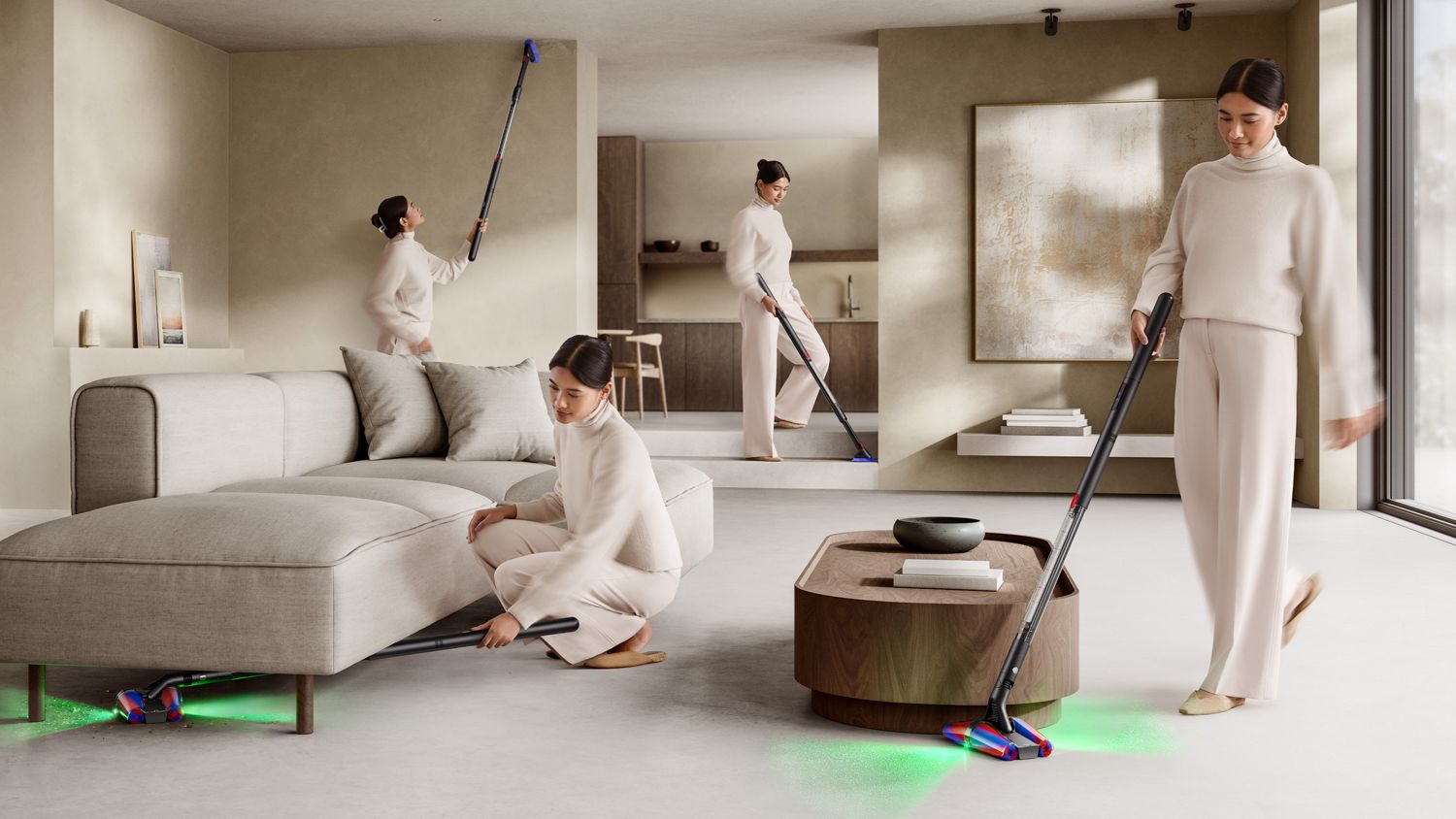 Dyson PencilVac Fluffycones™ vacuum cleaner: world's slimmest