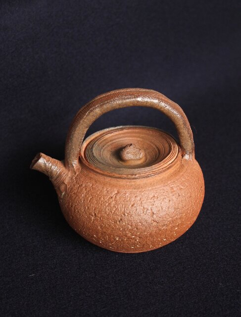 南蛮手 茶入 茶心壺 宝山 雲林院寶山 煎茶道具 南蛮手 茶入 茶心壺