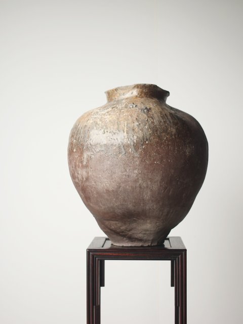 古常滑 大壺 P309｜骨董店 のびる 古美術 骨董 和風建具 蔵戸 買取のご相談