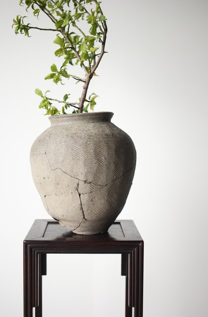 高麗青磁 塩笥 茶碗 古美術 古道具 アンティーク 小壺 高麗青磁 塩笥