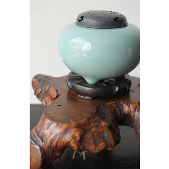 玉彫三足銀火屋ミニ