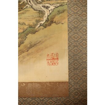 児玉果亭【山水春夏秋冬】四幅対 掛軸 Z395｜骨董店 のびる 古美術