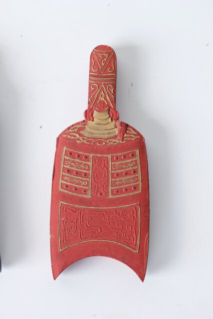 倣古墨 嘉慶墨 略園主人法墨 彩墨唐墨四種 U374｜骨董店 のびる 古美術