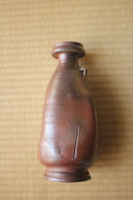 備前焼，壷，人間国宝，花瓶，金重陶陽？ Yahoo!オークション - 真作