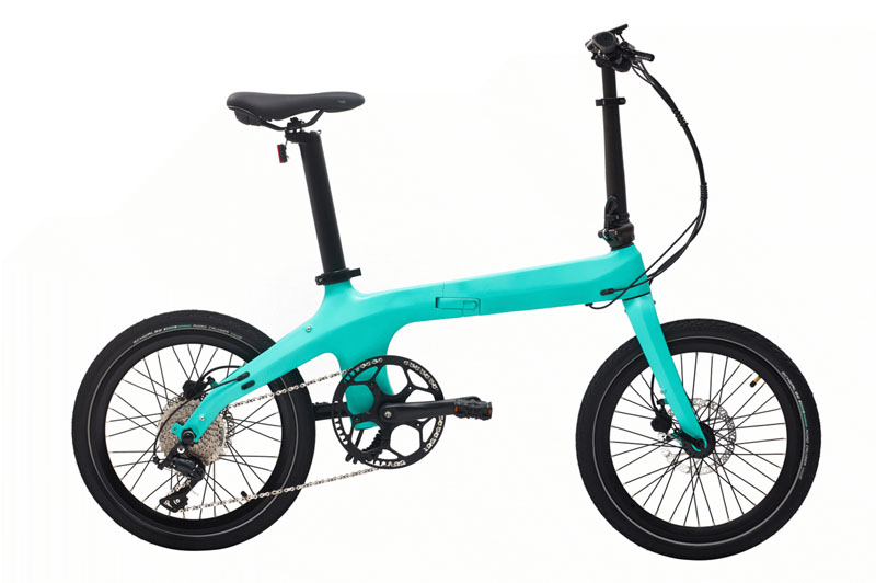 VELMO carbon-ss 折りたたみカーボン電動アシスト自転車