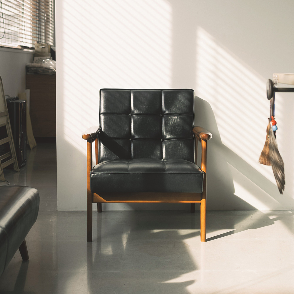 カリモク 60 カフェチェア 1人掛け ソファ レザー karimoku60 カリモク