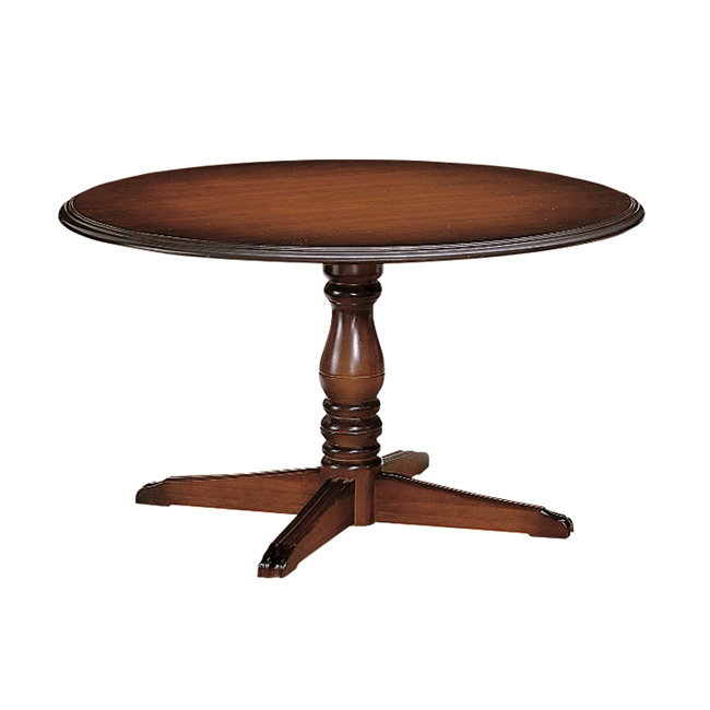 木製 円形座卓 4本脚 宮崎椅子製作所｜hozuki table（4本脚