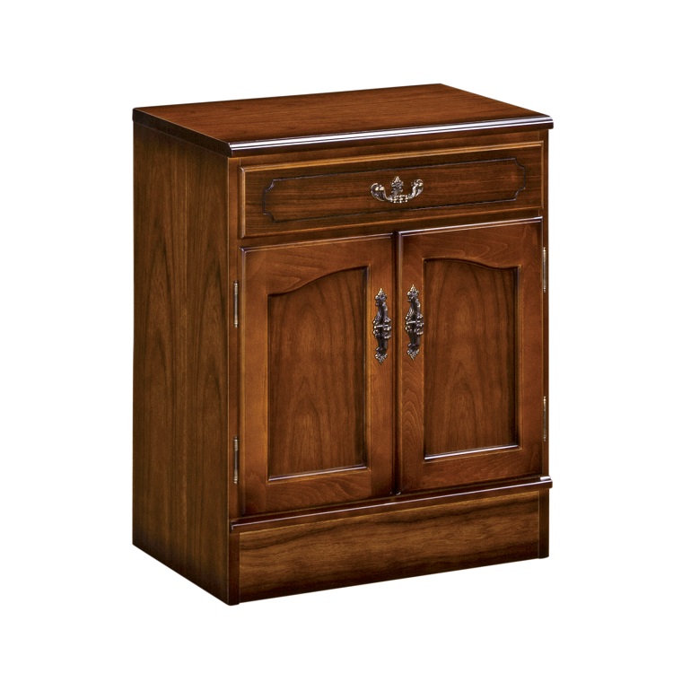 カリモク コロニアル 天然木 電話台 レンジ台 サイドチェスト ※i4