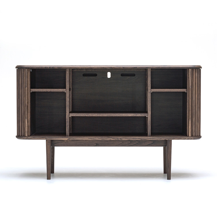 ロールドアキャビネット 幅120cm スモークドオークKR 通販 | 【公式