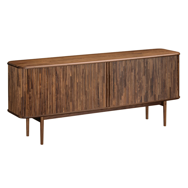 ロールドアテレビボード 幅180cm QW6407 タニックウォールナット 通販