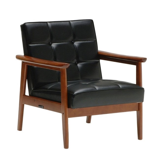 カリモク60】Kチェア1シーターワイド 幅74cm W36141 スタンダード