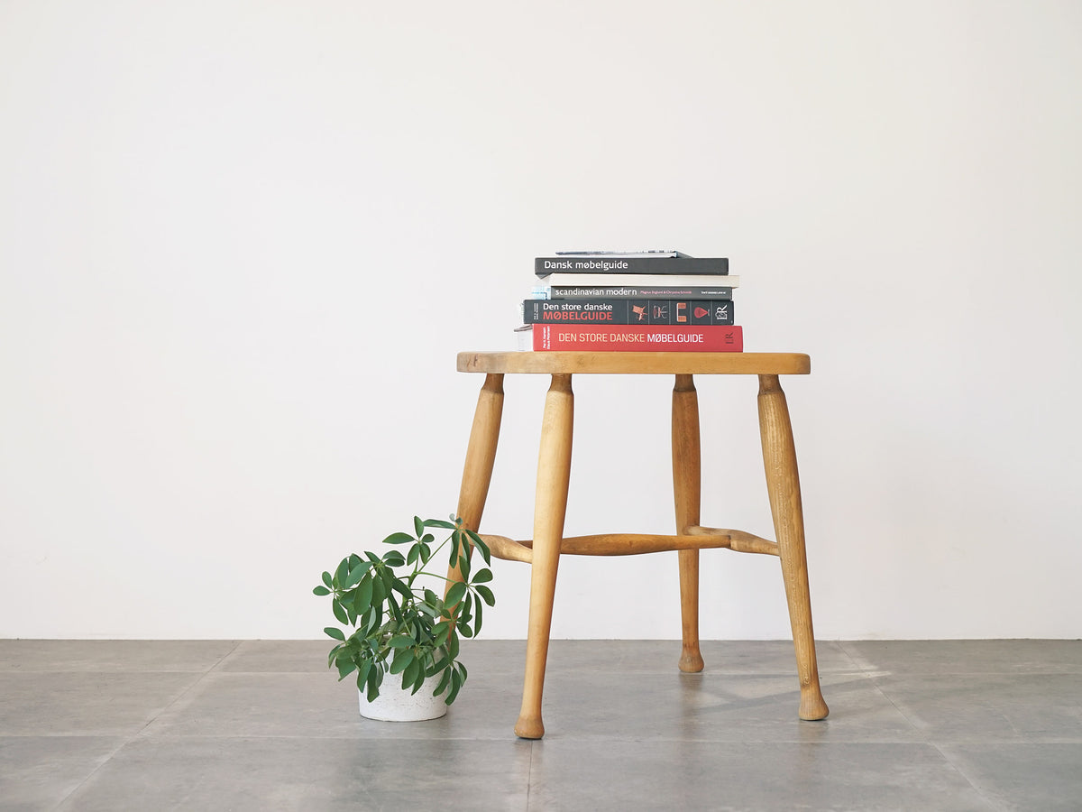 ⭐️【全国送料無料】 定価5万円 Virod スツール サイド テーブル 純木