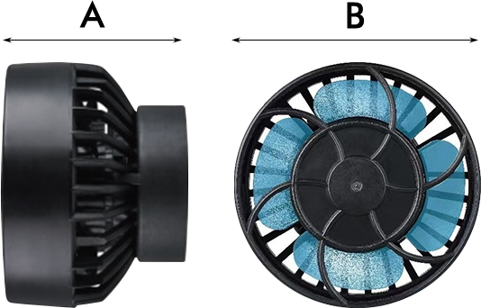 フィルター・ポンプ・ろ材 Jebao Perfect Flow Slim 2 PFS-2 3000