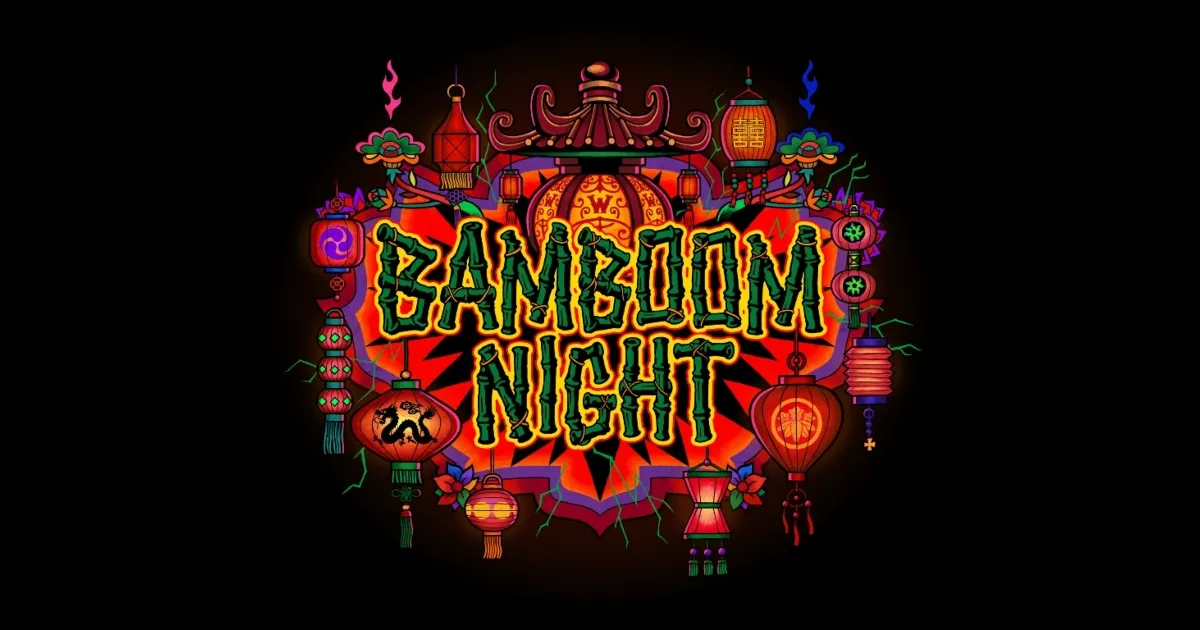 WANIMA BAMBOOM NIGHT メッシュ ロングスリーブ 赤 L～XL WANIMA