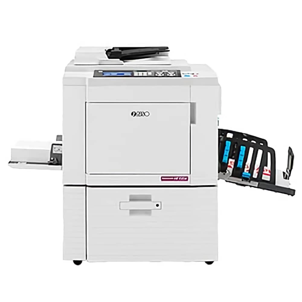 2色 輪転機 理想 Riso MZ970 デジタル 印刷機 長年放置の為用相談 2色