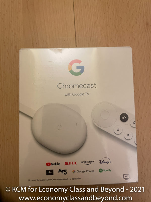 Travel Technology: Chromecast with Google TV - Economy Class & Beyond