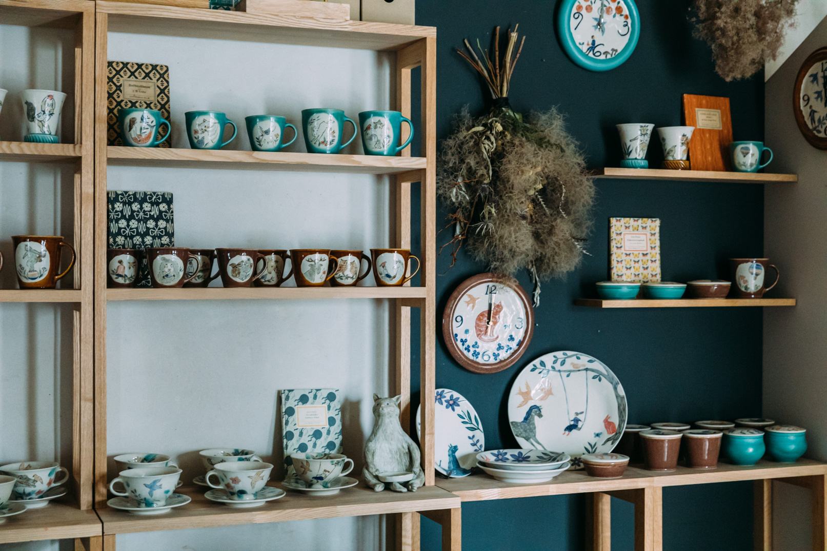 長谷川風子 蓋物 長谷川風子さん作品 ウサギの蓋物 陶器収納ボックス