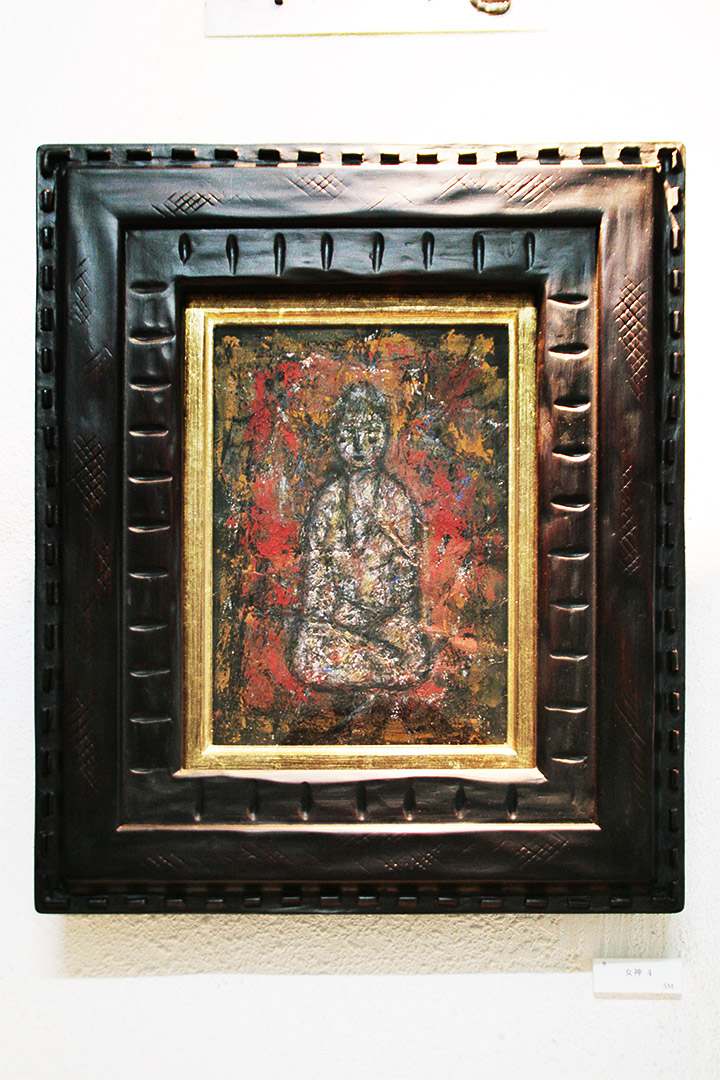 石井一男 「女神」② グワッシュF4