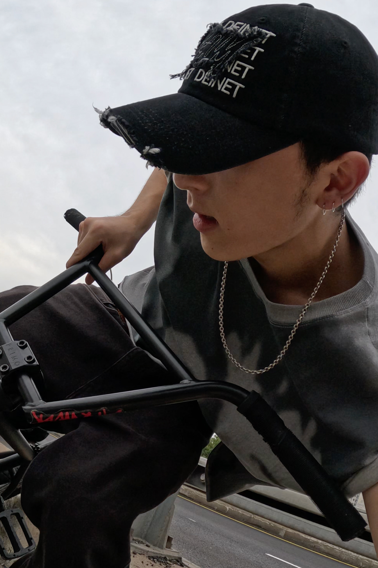 GGUM X DEINET Ballcap キャップ TXT ヨンジュン 黒 GGUM X DEINET