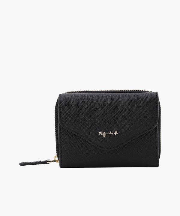 レザー 二つ折りウォレット 