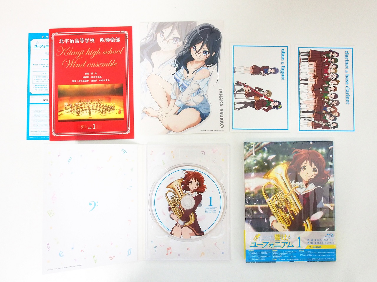 響け！ユーフォニアム2期 Blu-ray Box 特典クリアポスター Amazon.co