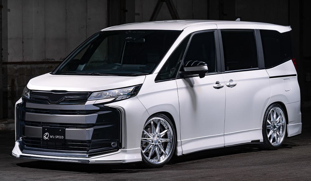 M'z SPEED EXCLUSIVE ZEUS GRACE LINE Body Kit for Toyota Noah 2022