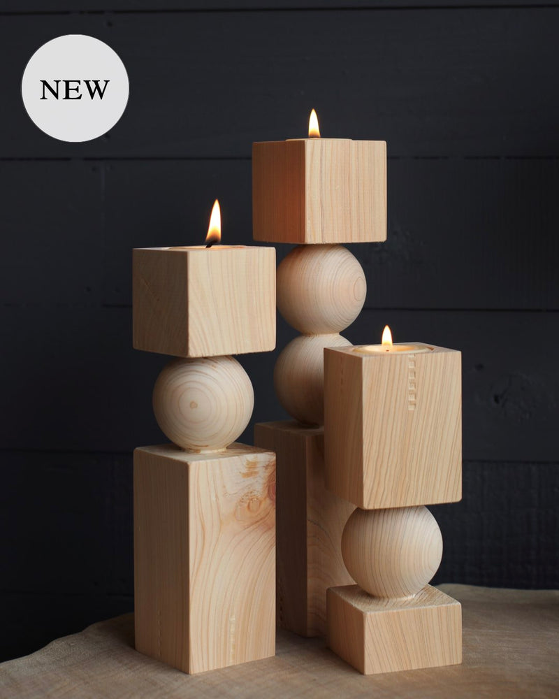 船木倭帆 キャンドルホルダーろうそく立て（shizuサイン有） 船木