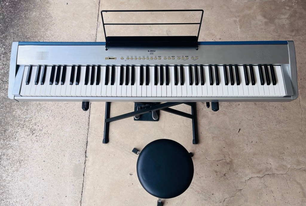 美品KAWAI es-1 88鍵 シルバー電子ピアノ 鍵盤楽器 KAWAI es1 SYLPHIE